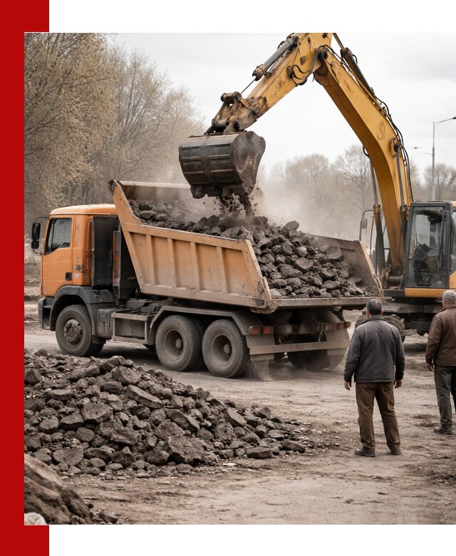 Вывоз асфальта и асфальтового покрытия в Кольчугине