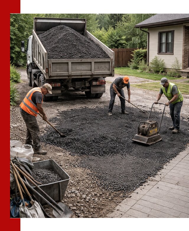 Асфальтовая крошка для двора с доставкой в Кольчугине